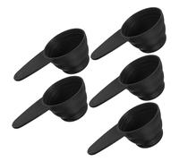 Toyvian 5 Cucchiai Dosatori Per Condimenti Cucchiaini Da Da Bar Design Corto In Acciaio Cucchiaino Per Porzioni Bilancia Per Chicchi Di Cucchiaino Per