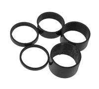 Toyvian 5 Distanziatori per Bici Fibra Carbonio e Sostituibile per Road Bike Guarnizioni per Attacco Manubrio Accessori per e