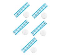 Toyvian 5 Fogli Filtri Adesivi Microforati Eptfe per Coltivazione Funghi Dischi Filtranti Traspiranti con Adesivo Forte per Barattoli e Sacchetti Filtro Sicuro e Resistente Umidità e