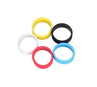 Toyvian 5 Overgrip Impugnatura Assorbente Antiscivolo Fasce Elastiche Flessibili per Tennis Pickleball e Squash Grip Sottile e Resistente per Controllo e Comfort