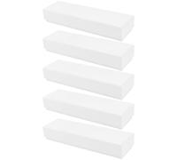 Toyvian 5 Pezzi Scatola Portapenne in Carta Bianca, Raffinata | Coperchio Protettivo, Stile Semplice, per Regalo Singolo, Formato Rettangolare, Bianco