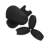 Toyvian 5 Pezzi Silicone per Saxofono Set da Comfort e per Compatibili con Tenore e Soprano Colore Nero Facile Installazione e Design Elegante