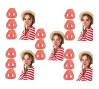 Toyvian 5 Set Naso Maiale da Nasi Cosplay per Costumi con Cinghia Morbido E Confortevole Accessorio per Feste E Design per Adulti 3 Pezzi * 5