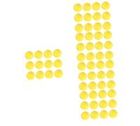 Toyvian 5 set Palline Schiuma Palline Golf Gialle Palline Allenamento Per Palline Golf Morbide E Brillanti Per 12 * 5