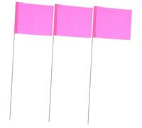 Toyvian 50pezzi Bandiere Per e Confezione Da Segnapunti Riutilizzabili e Scrivibili Per Marcatura Irrigazione e Colore Rosa