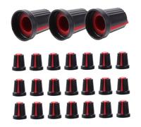 Toyvian 50pezzi Volume Control Knob Caps for Guitar Potentiometer Knobs Compatible with Various Electronic Devices Diy Equipment Personalization