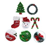 Toyvian 5pezzi Addobbi Natalizi Ghirlande Decorative Per Decorazioni Festive Casa e Giardino