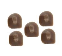 Toyvian 5pezzi Cuscinetti per Sordina per Flauto Tappetini per Sordina in Gomma Accessori per Strumenti Musicali Mattoni per Flauto Pratici Accessori