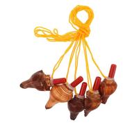 Toyvian 5pezzi Fischietto Conchiglia Portatile Per Immersioni Campeggio e Feste Di Compleanno Con Segnale Marino Forte e Design Naturale Autentico