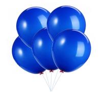 Toyvian 5pezzi Palloncini in Lattice Rotondi Da Blu Scuro Per Decorazioni Di Feste e Matrimoni Durevoli e Sicuri Facili Da Gonfiare