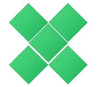 Toyvian 5pezzi Panni Multiuso in Microfibra Verde per Lucidatura Strumenti Musicali Adatti per Chitarre Pianoforti Violini Violoncelli e Sassofoni