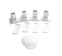 Toyvian 5pezzi Serrature Magnetiche Per Chiusure Per Armadietti Facile Installazione e Protezione Aperture Inavvertite