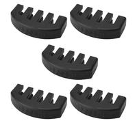 Toyvian 5pezzi Sordina in Gomma per Violino Silenziatore per Violino Smorzatore del Suono per Cuscinetto Antirumore per Esercitarsi Strumenti Musicali Compatibile Violini