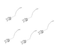 Toyvian 5pezzi Supporto Porta Spartiti Per Sax Clip Placcato Leggero e Pratico Per Musicisti e Studenti Per Strumenti Musicali Durante Le Esibizioni
