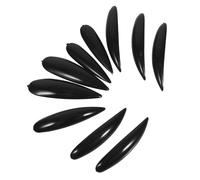 Toyvian 5pezzi Unghie Fint Halloween Per Manicure Lunghe Artificiali Adesive e Decorative Facili Da Usare e Rimuovere Per Feste e Eventi Festivi Resistente Buona Qualità