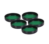 Toyvian 5pezzi Vassoio Inferiore Per Tazza Da Gioco Coperchio Per Tazza Da Cubo Accessori Per Giochi Accessori Per Feste Realizzato in Plastica Robusta
