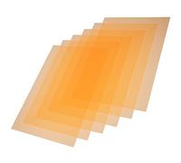 Toyvian 6 Filtri Colorati PVC per Fotografia e Video da Diffusori per LED e Correzione Colore per Teatri Feste e Progetti Creativi
