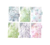 Toyvian 6 Fogli A5 Dividers Colored Planner Divider Indice Pagina Scheda per taccuino Memo Book