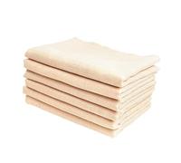 Toyvian 6 Pezzi Bavaglino Per Neonati Piccolo Fazzoletto Asciugamano Per L'Allattamento Asciugamani In Garza Asciugamani Per L'Allattamento Asciugamani Quadrati Beige