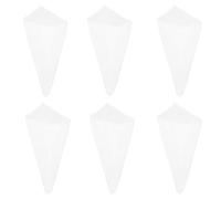 Toyvian 6 pezzi Garza Alimentare in Cotone Riutilizzabile per Filtrare Formaggio Tofu Tè e Succhi Panno Mussola Resistente e Sicuro per Cucina e Yogurt