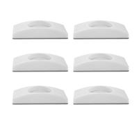 Toyvian 6 pezzi Protezioni Parete per Cancelletto Sicurezza e Animali Paracolpi Antiscivolo da Facili da Installare Senza Forare Protezione Muro per Scale e Porte