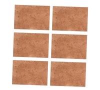 Toyvian 6 Pezzi Tappi in Sughero per Sax e Clarinetto Ricambio Morbido per Giunto Collo Sax Tenore e Soprano Accessori Riparazione Strumenti Fiato con Sigillatura Affidabile e Flessibile