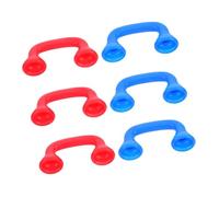 Toyvian 6 Telefono Educativo per Simulazione Telefono con Feedback Uditivo per Correzione Pronuncia e Sviluppo Linguaggio in Asilo Rosso e Blu