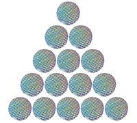 Toyvian 60 pezzi Adesivi Riflettenti Antiuccelli Decalcomanie Multi Funzionali per e Facile Installazione e Decorativi Set Completo per Allontanare Uccelli e Piccioni