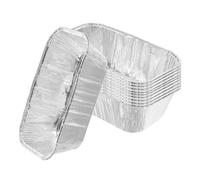 Toyvian 60pezzi Accessorio per Vaschetta Raccogli Grasso in Alluminio Rivestimento Riutilizzabile per Vaschetta Raccogli Grasso da Campeggio Esterno e Uso Domestico