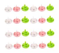 Toyvian 60pezzi Copriprese Protezioni per Prese Copripresa Sicuri e Duraturi Adatti per Ragazzo Ragazza Ragazza Evitano Scosse Elettriche Colore Casuale