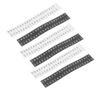Toyvian 6pezzi Adesivi per Kalimba Tasti Etichette per Scale di Pianoforte Adesivi per Note Musicali per Principianti Accessori per Strumenti Musicali Decalcomanie per Kalimba Ultrasottili