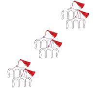 Toyvian 6pezzi Clip Per Spartiti Musicali Metallo Nappa Supporto Compatto Per Libri Musicali e Spartiti Accessorio Resistente Per Pianisti e Musicisti