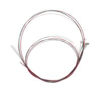 Toyvian 6pezzi Corde Per Chitarra Acustica Colorate Da Corde Per Chitarra Folk Metallo Per Musicisti e Appassionati Di Musica Con Confezione Sacchetto Perlato