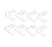 Toyvian 8 Angolari per Finestre e Mobili Silicone Invisibile Installazione Sicura Protezione per Bambini Difesa Duratura Contro Urti e Graffi Multiuso