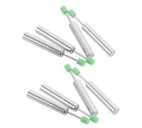 Toyvian 8 pezzi di ammortizzatore per cestino dei rifiuti da cucina - meccanismo a pistone idraulico silenzioso per una chiusura che impedisce la chiusura accidentale del coperchio, ideale per l'uso