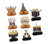 Toyvian 8 Pezzi di Decorazioni A Nido d'Ape per Centrotavola Decorazioni A Nido d'Ape per Compleanno Decorazioni A Nido d'Ape per Feste di Compleanno Decorazioni A Nido