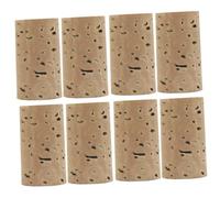 Toyvian 8 Pezzi Tappi Di Sughero Naturali Per Testata Di Flauto, Accessori Ricambio Per Flauti Strumenti Musicali, Tappi in Sughero Piccoli Resistenti e Facili Da Montare Per Protezione e Riparazione