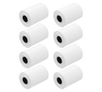 Toyvian 8 Rotoli Pezzi di Carta Termica Bianca Resistente allo Sbiadimento 2 Pollici Larghezza per Macchina Optometrica per Negozi di Occhiali e Studi Optometrici