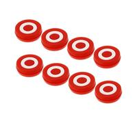 Toyvian 8 Silicone Tennis Racket Dampeners Shock Absorbers for Vibration Reduction Durable Elastic Dampers for Training And Matches Easy Installation Compatible with all Rackets