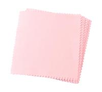 Toyvian 80 Pezzi Panno in Microfibra per Pulizia Occhiali e Gioielli Colore Rosa, Formato Portatile, Rimuove Impronte, per Lenti, Schermi e Fotocamere