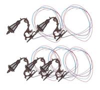 Toyvian 87 Micro-Paesaggio di Muschio Luci da Parete a LED per Decorazione Tavolo di Sabbia Architettura Compatta Luce Calda Gialla