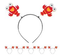 Toyvian 8pcs Aragosta Fasce Pesce Cerchietto Animale Copricapo ' Accessori per Capelli