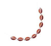 Toyvian 8pezzi Ghirlan Decorazionper Bandierinper Compleanno Facile Appendere Per Rugby e