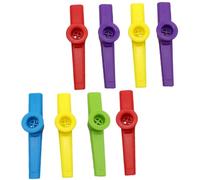 Toyvian 8pezzi Kazoo Per Ragazzo Ragazza e Adulti Strumenti Musicali Portatili Facili Da Usare Compatibili Con Chitarra e Ukulele Gioco Sicuro Plastica Colorata