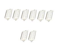 Toyvian 8pezzi Metal Pickup Base Plate Per Chitarra Elettrica Accessori Per Strumenti Musicali Facile Installazione e Resistente Spaziatura Poli Ottimale Compatibile Con Humbucker