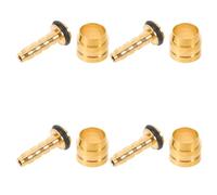 Toyvian 8Set Kit Oliva Freno Bicicletta in Rame Resistente con Ago Olio per Tubo Freno Idraulico Tenuta Perdite per Impianto Freni Disco Mountain Bike