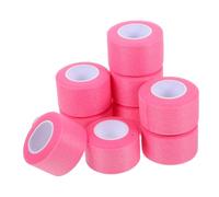 Toyvian 9 Grip per Racchette Tennis Film Cuscinetto PU Antiscivolo per Maggiore Comfort e Stabilità per Badminton e Tennis Confezione