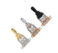 Toyvian 9pezzi Selettore Pickup Vie Per Chitarra Elettrica Metallo Facile Controllo e Struttura Resistente Diverse Finiture Per Musicisti