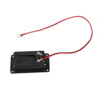 Toyvian 9v Batteria Per Chitarra Elettrica Scomparto Per Pickup e Connettore Due Pin Accessori Per Chitarra e