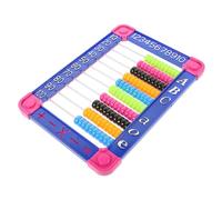 Toyvian Abaco per Plastica Giocattolo Educativo per Contare e Insegnare Matematica Strumento Didattico per Casa e Scuola Regalo per Ragazzi e Ragazze Colore Casuale